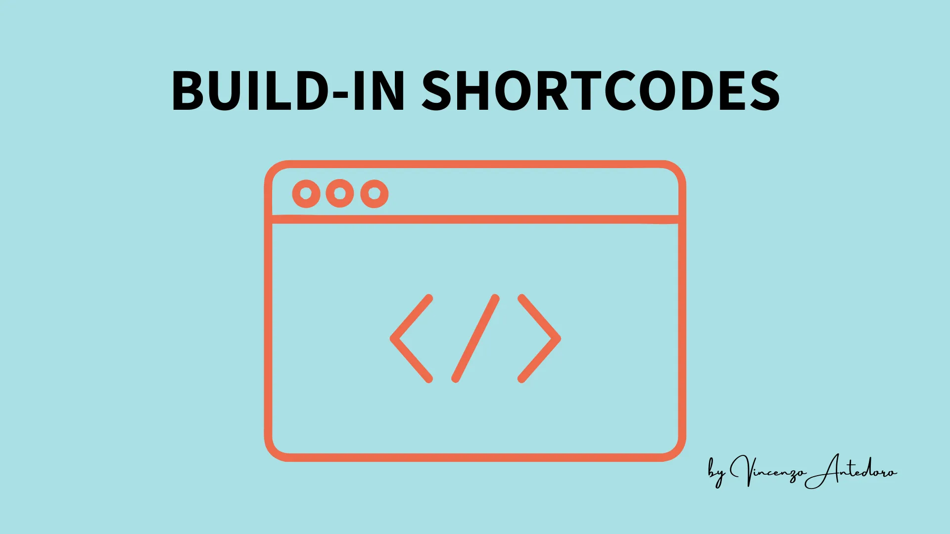 build-in-shortcodes